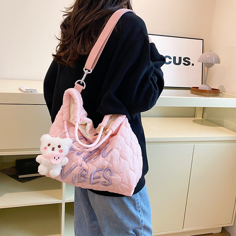 Large Capacity Student Commuter Bag Female New Portable