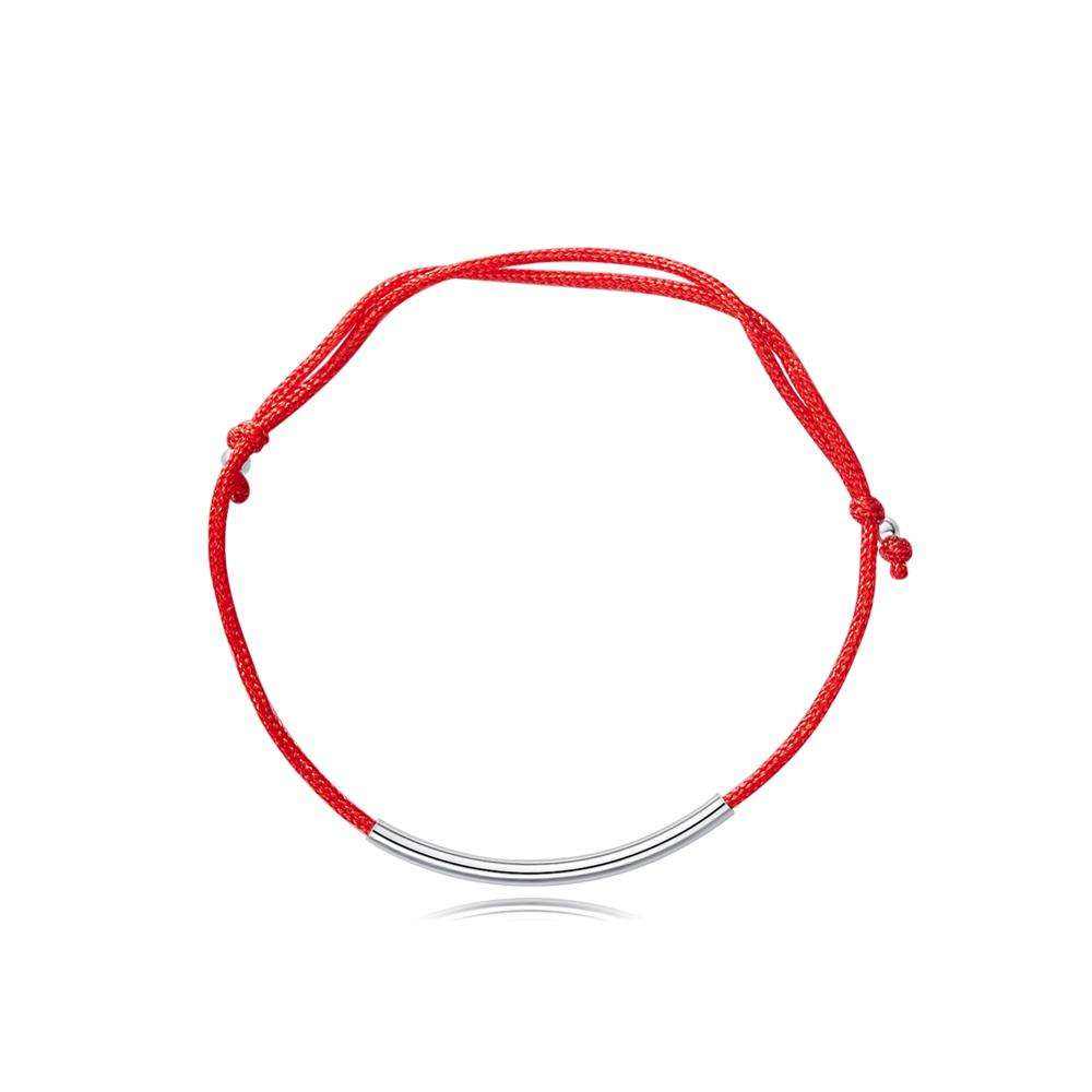 Wedding Silver Locking Red Rope Anklet