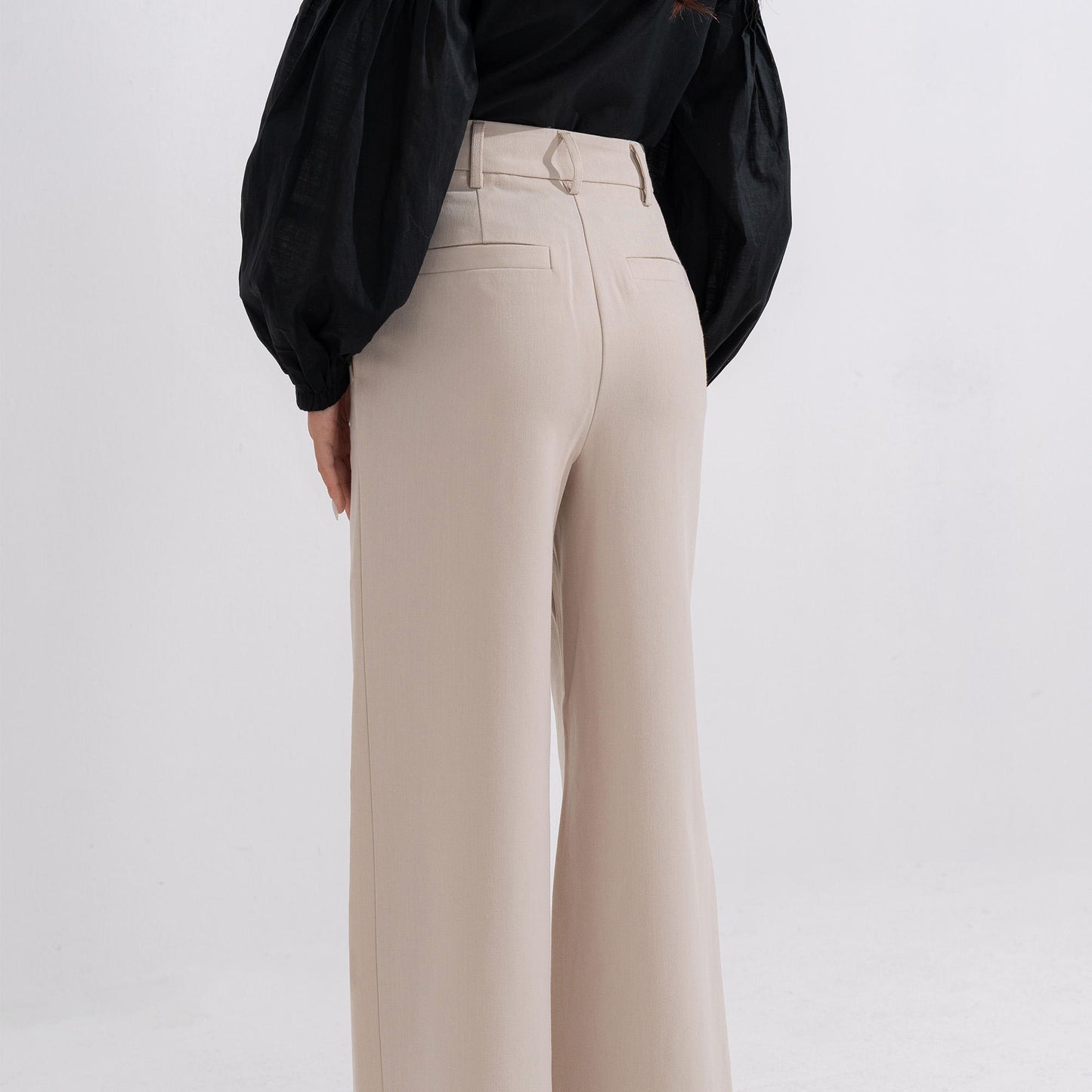 Spandex/Cotton Women's Pants Casual Office Lady Style Loose Buckle Custom cargo pants women
