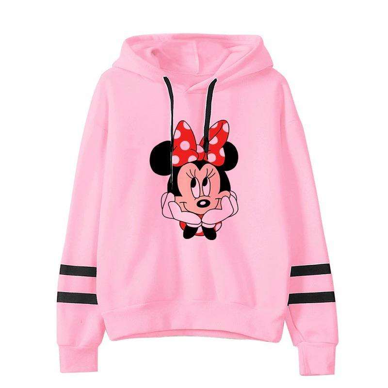 Women Hoodies Minnie Hoodie Cartoon