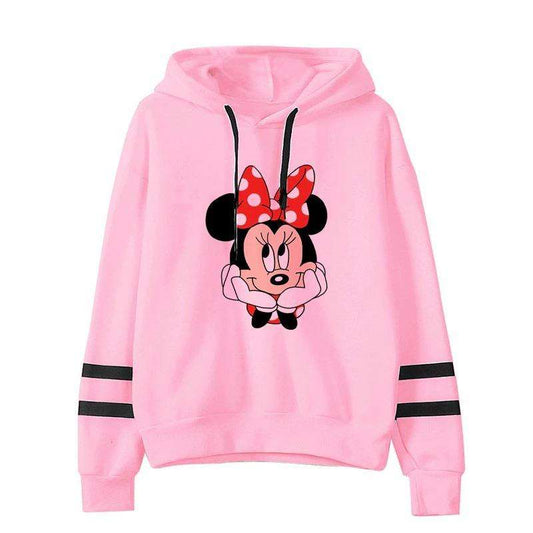 Women Hoodies Minnie Hoodie Cartoon