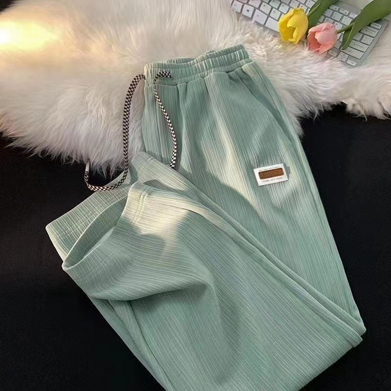 Summer Ice Silk High Street Pants