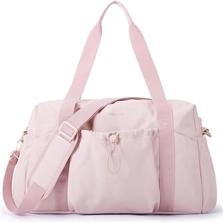 fashion waterproof weekender travel bag with custom printed logo travel duffle bag