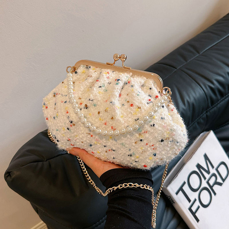New Arrival Ladies Trendy Wool Purse