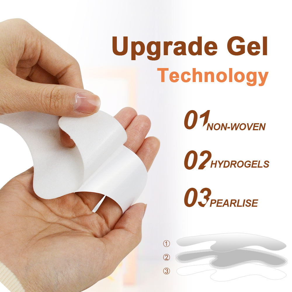10 pcs The latest beauty trend while sleeping use Skin fatigue relief forehead care tool gel forehead patches for Reduce Fine Wrinkles