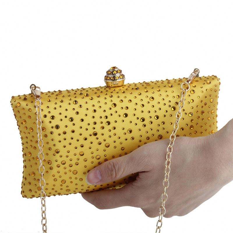 Wedding Clutch Purses and Handbags Women Ladies Gold Evening party Clutch Bags