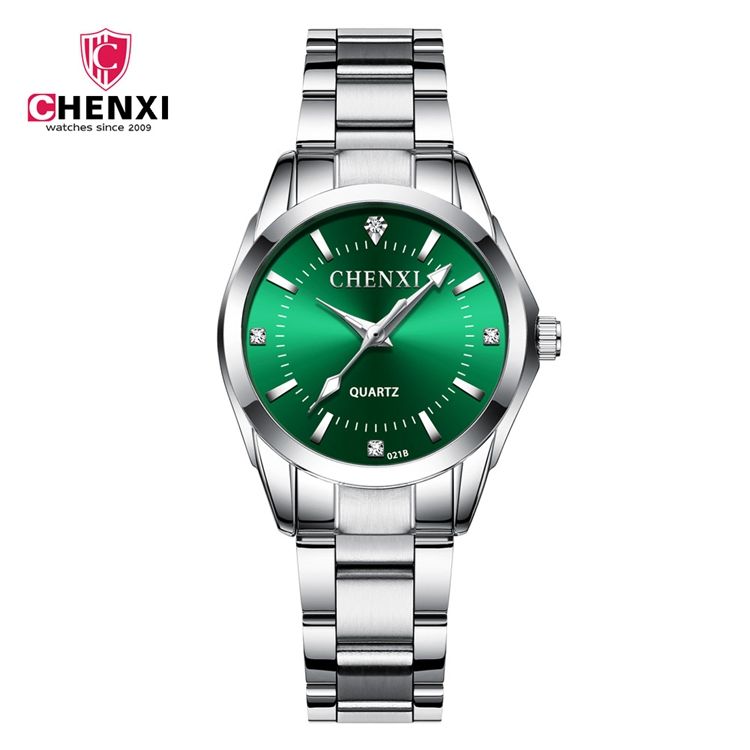 High Quality Stainless Steel Female Quartz Watches Ladies Fashion Girl Water Resistant Rhinestone Watch