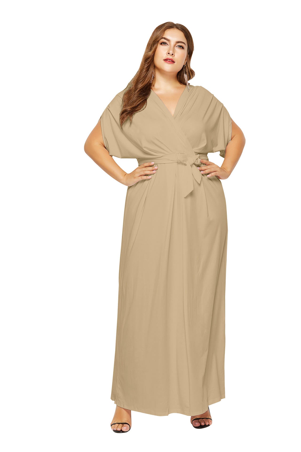 Plus size women casual dress