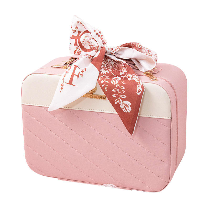 Handheld Makeup Bag Gift Set Girls Practical Luxurious Light Senior Sense Birthday Gift Bridesmaids Moms Elegant Light Luxury