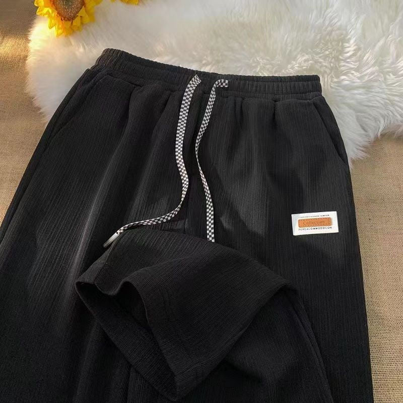 Summer Ice Silk High Street Pants