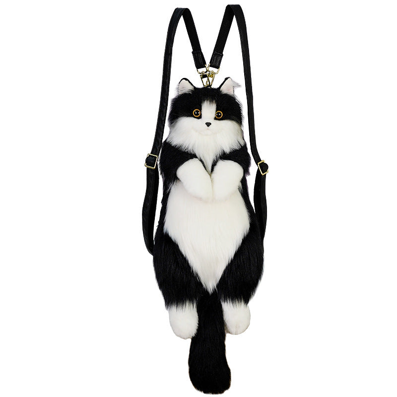 Doll Cute Dairy Cat Doll Plush Toy Bag