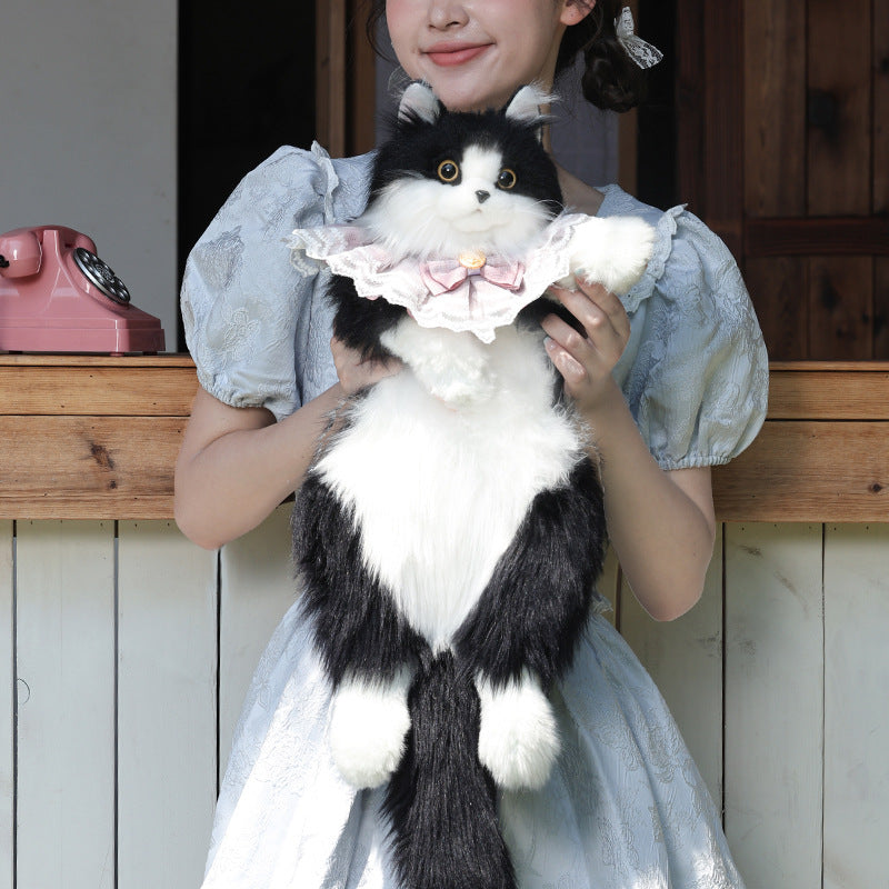 Doll Cute Dairy Cat Doll Plush Toy Bag