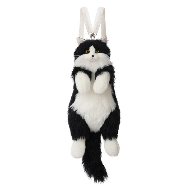 Doll Cute Dairy Cat Doll Plush Toy Bag