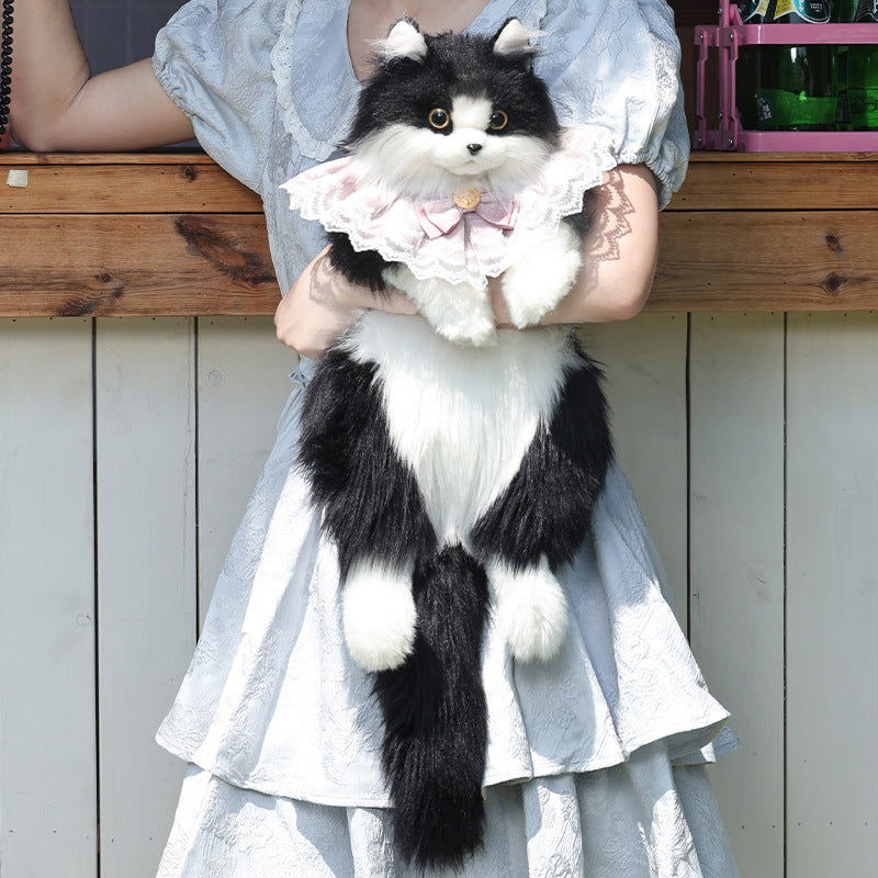 Doll Cute Dairy Cat Doll Plush Toy Bag