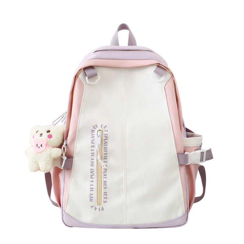 College Girl Large Capacity Cute Backpack