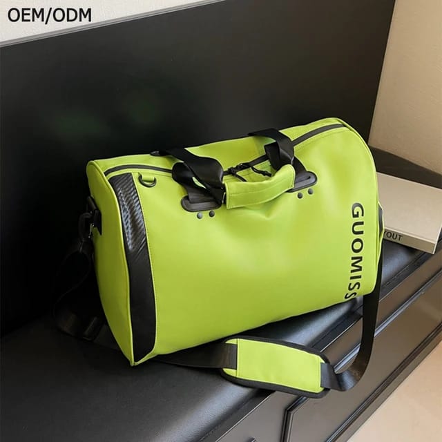 Large capacity travel bag Dry wet separation sports hand-held single shoulder fitness bag