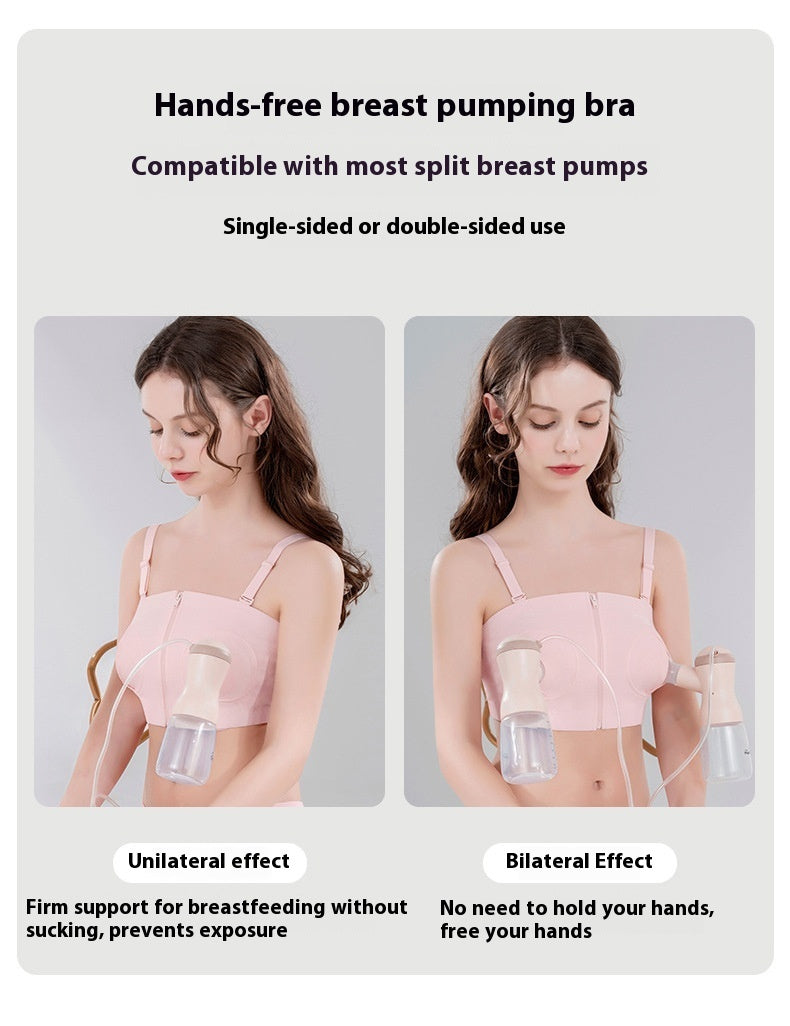 Cotton Hands-free Breast-sucking Underwear Breast Special Maternity Bra