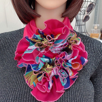 Women's bib scarf