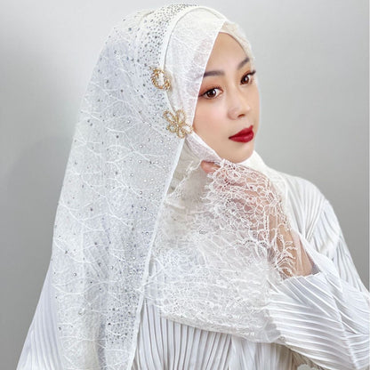 Women's Scarf Light Diamond Baotou Scarf