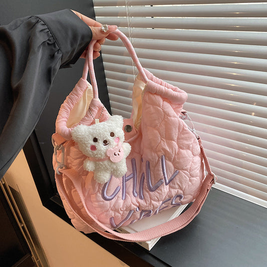 Large Capacity Student Commuter Bag Female New Portable