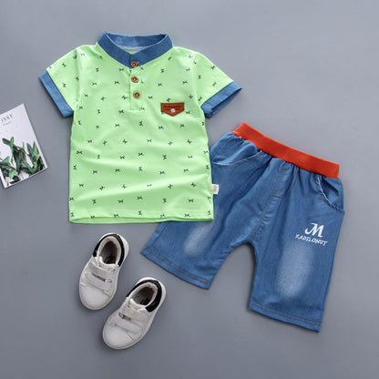 Little M Print Baby Casual Wear
