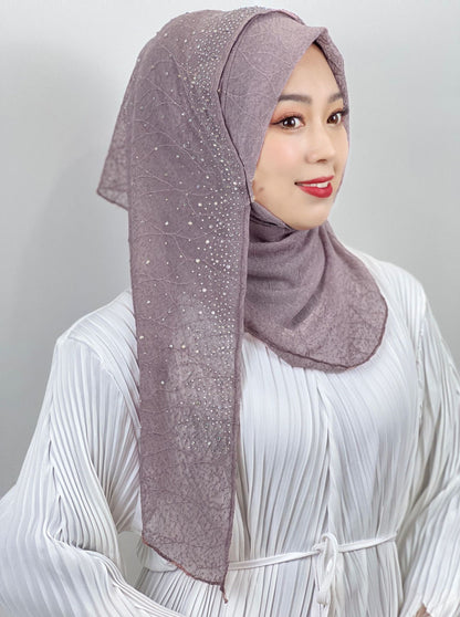 Women's Scarf Light Diamond Baotou Scarf
