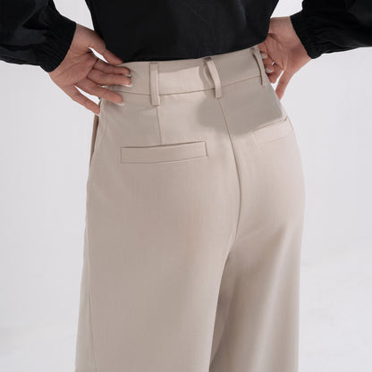 Spandex/Cotton Women's Pants Casual Office Lady Style Loose Buckle Custom cargo pants women