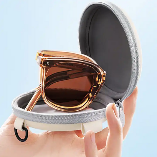 New Fashion Foldable Women's Sunglasses  UV400 Protected