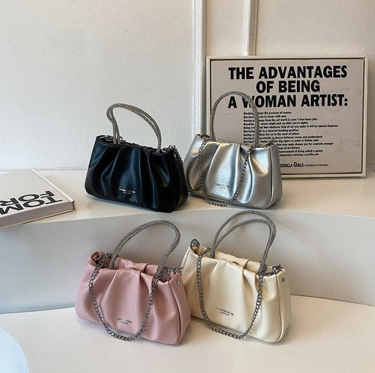Light Lady Fashion Chain Shoulder Bags Lady Design Trendy Purses for woman