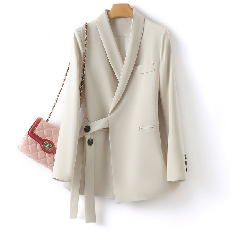 European Fall Femme Clothes Candy Color Coat Trendy Ladies Jacket Casual Women Blazer
