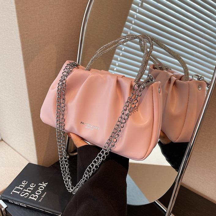 Light Lady Fashion Chain Shoulder Bags Lady Design Trendy Purses for woman