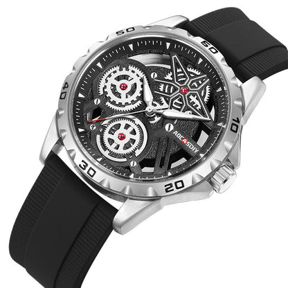Sports Chronograph Wristwatch Watch with Box relojes hombre