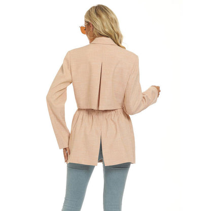 Fall fashion women oversized blazer