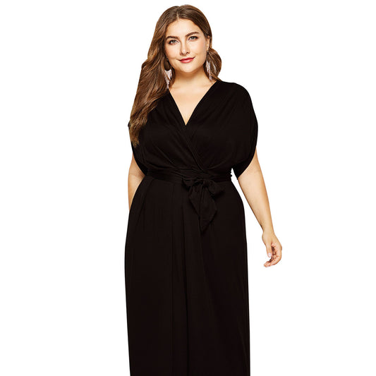 Plus size women casual dress