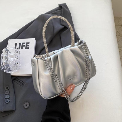 Light Lady Fashion Chain Shoulder Bags Lady Design Trendy Purses for woman