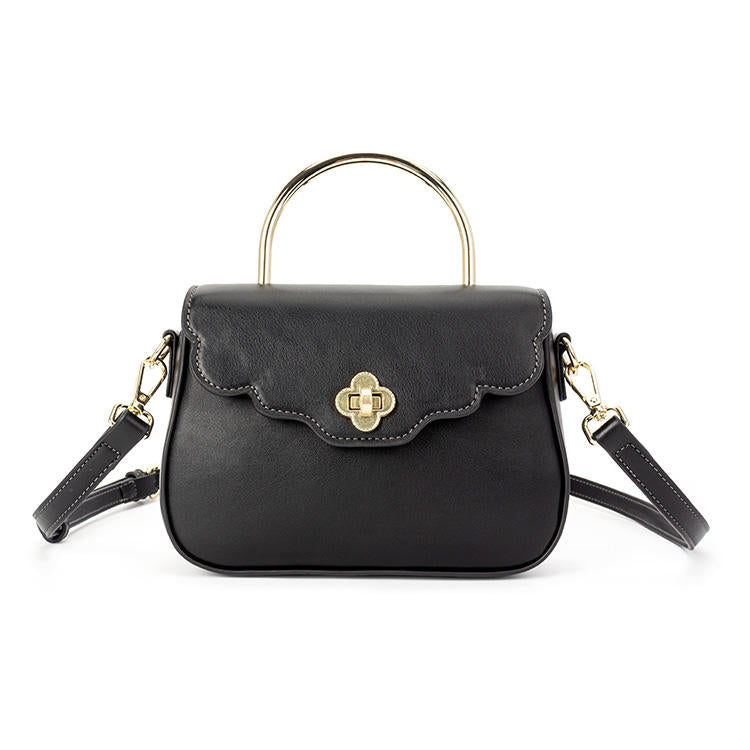 Ladies Designer Handbags Exquisite Golden-hardware