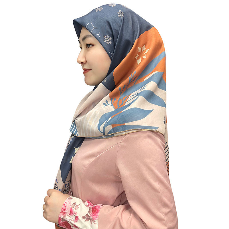 Hijab Ethnic Scarves shawls tudung bawal bidang 45 premiumn Islamic turbans for ladies tudung