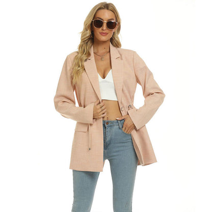Fall fashion women oversized blazer