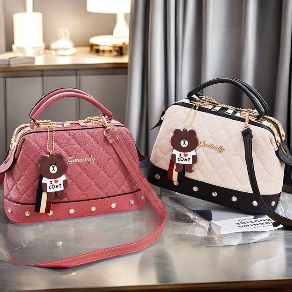 Luxury Famous Pu Leather Purses Shoulder Handbags For Women