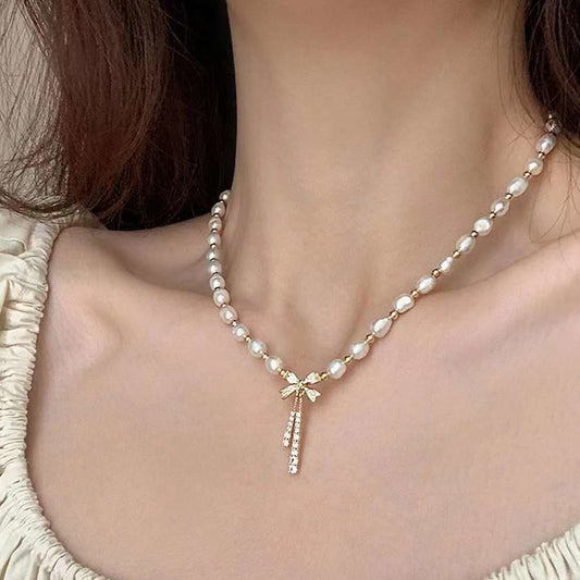 Beautiful Women Pearl Jewelry Necklace