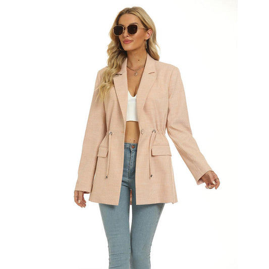 Fall fashion women oversized blazer