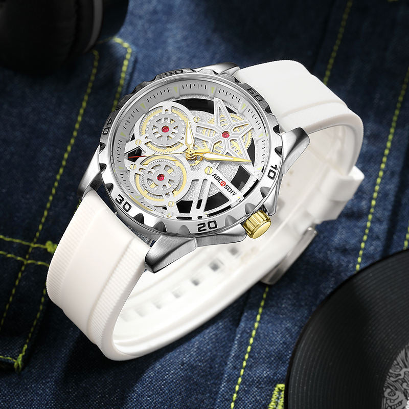 Sports Chronograph Wristwatch Watch with Box relojes hombre