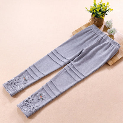 Children's Western Style Lace Long Pants